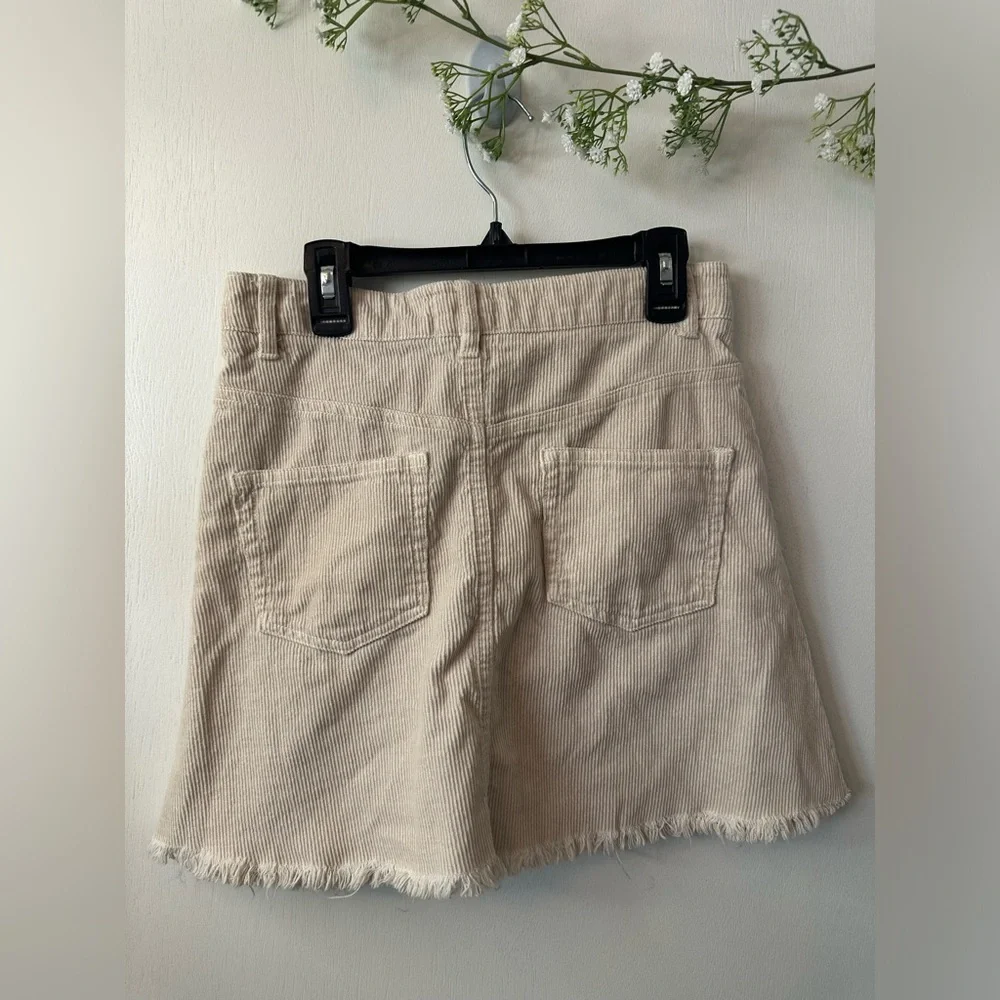 White Crow | Micro Cord Mini Skirt